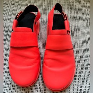 Camper Slip-on Bright Coral Orange Shoes Mens US 10